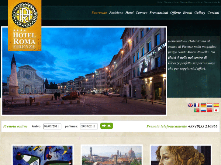 www.hotelromafirenze.com