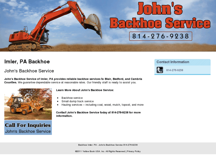 www.johnsbackhoe.net