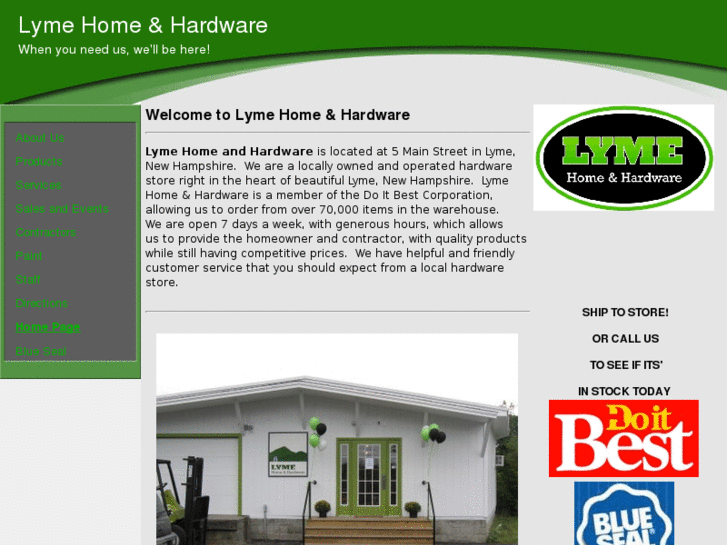 www.lymehardware.com