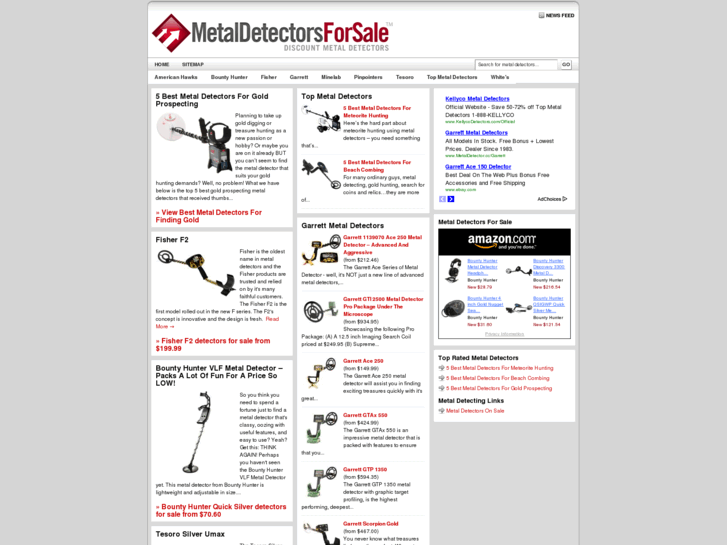 www.metaldetectorsforsale.org