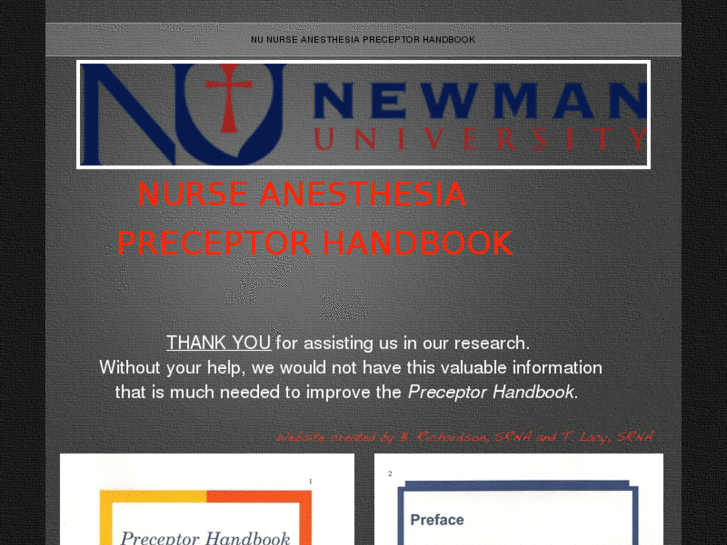 www.newmanpreceptorhandbook.net