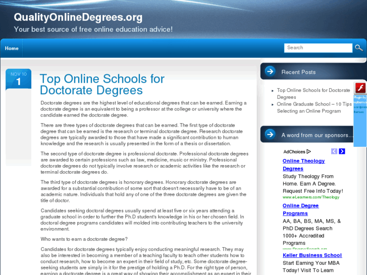 www.qualityonlinedegrees.org