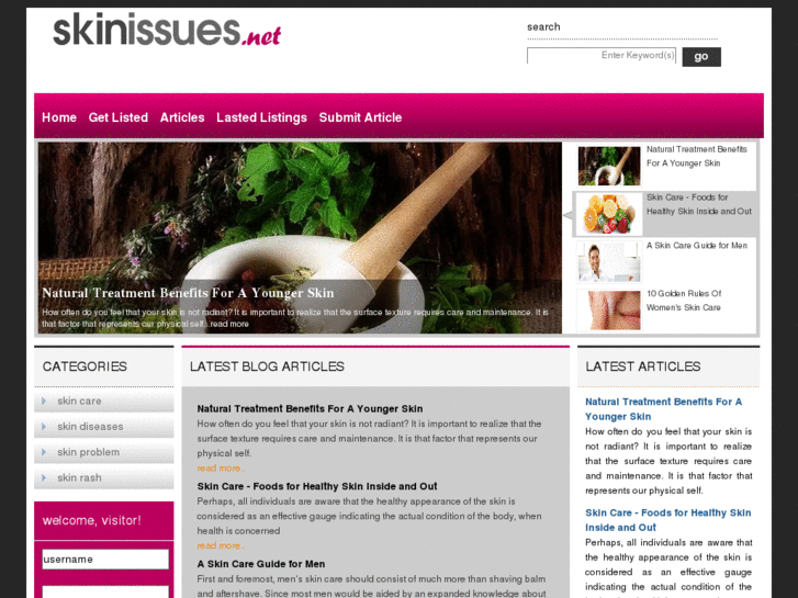 www.skinissues.net