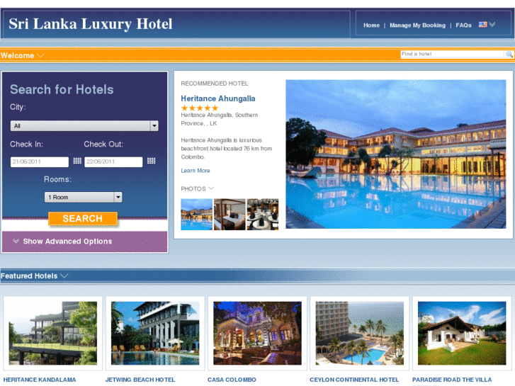 www.srilankaluxuryhotel.com