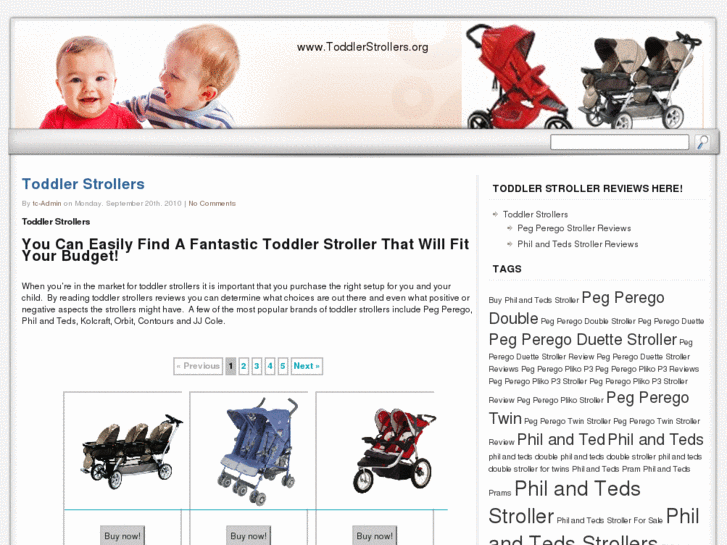 www.toddlerstrollers.org