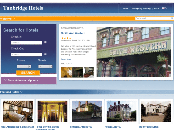 www.tunbridgehotels.com