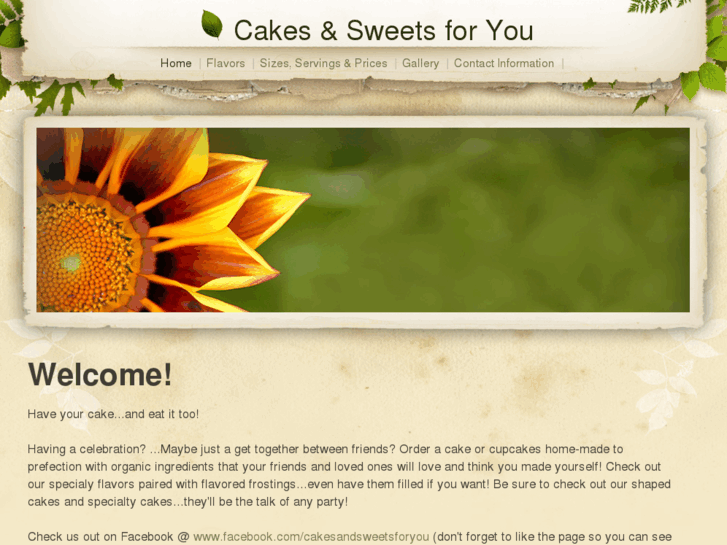 www.cakesandsweetsforyou.com