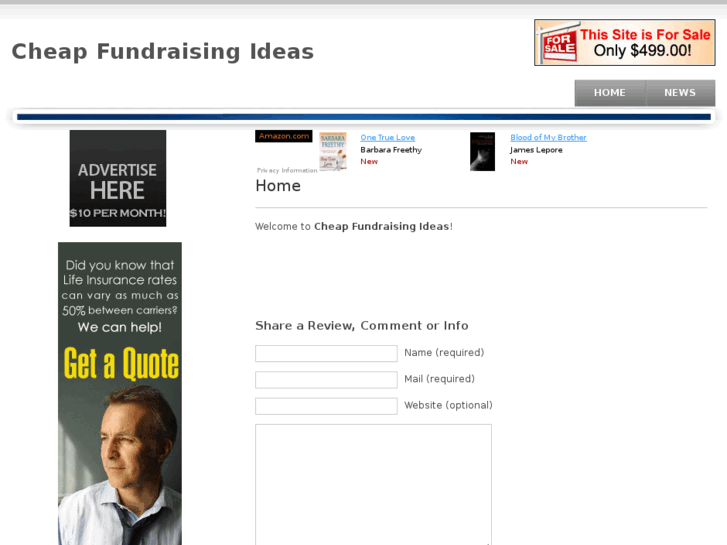 www.cheapfundraisingideas.com