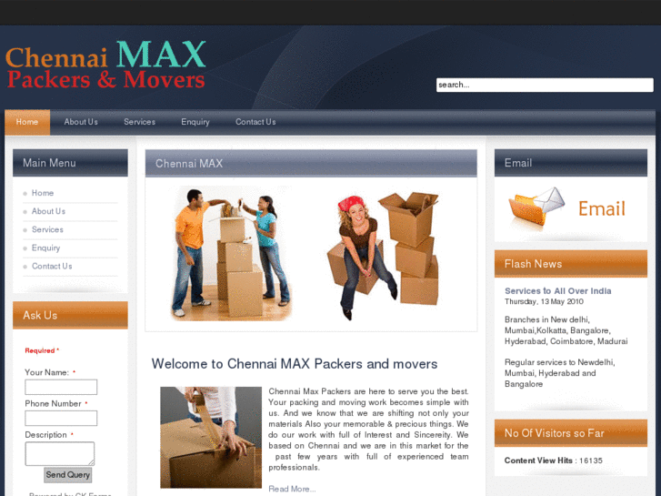 www.chennaimaxpackersandmovers.com