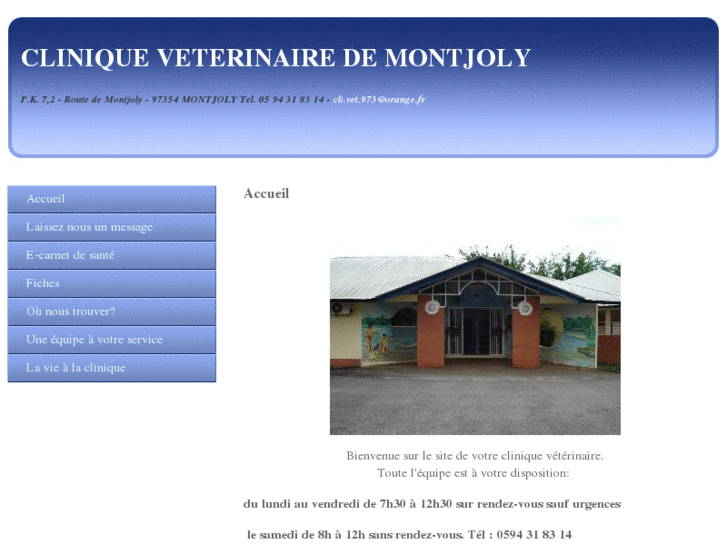 www.cliniqueveterinairedeguyane.com