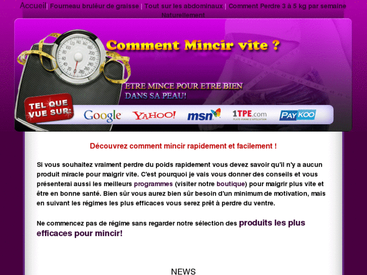 www.comment-mincir-vite.net