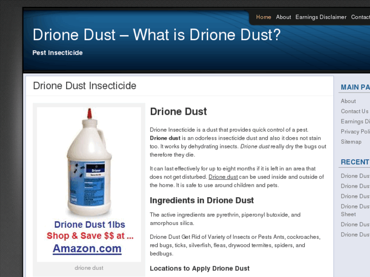 www.drionedust.com