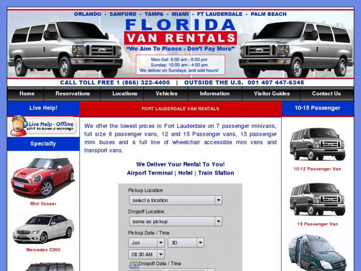www.fortlauderdalevanrentals.com