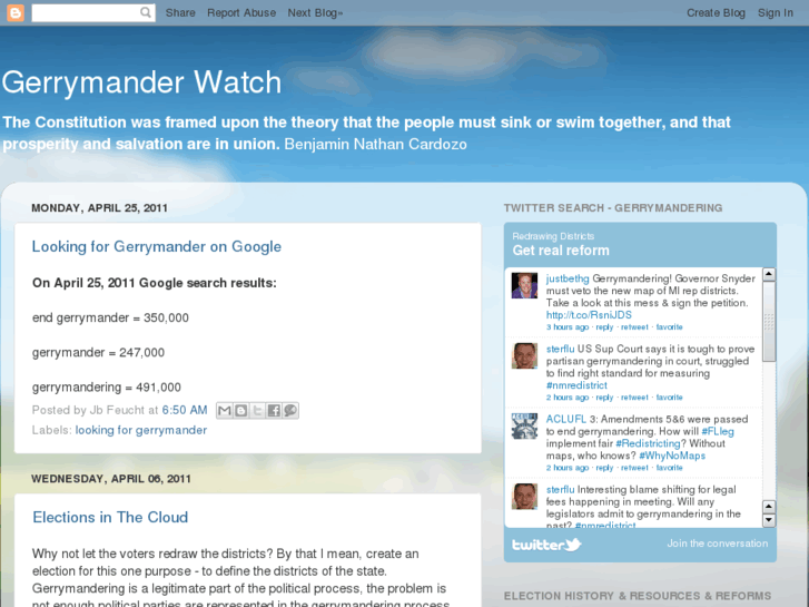 www.gerrymanderwatch.com