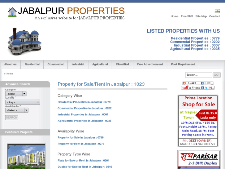 www.jabalpurproperties.net