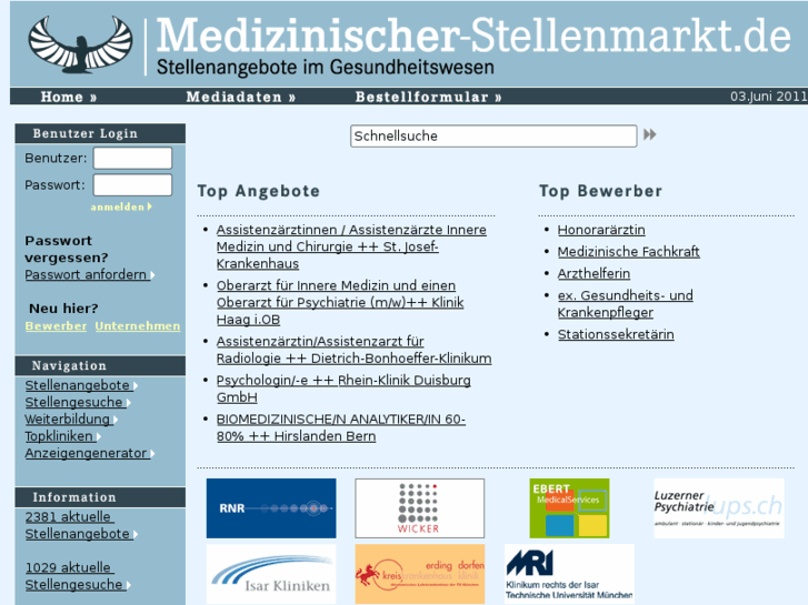 www.medizinischerstellenmarkt.de