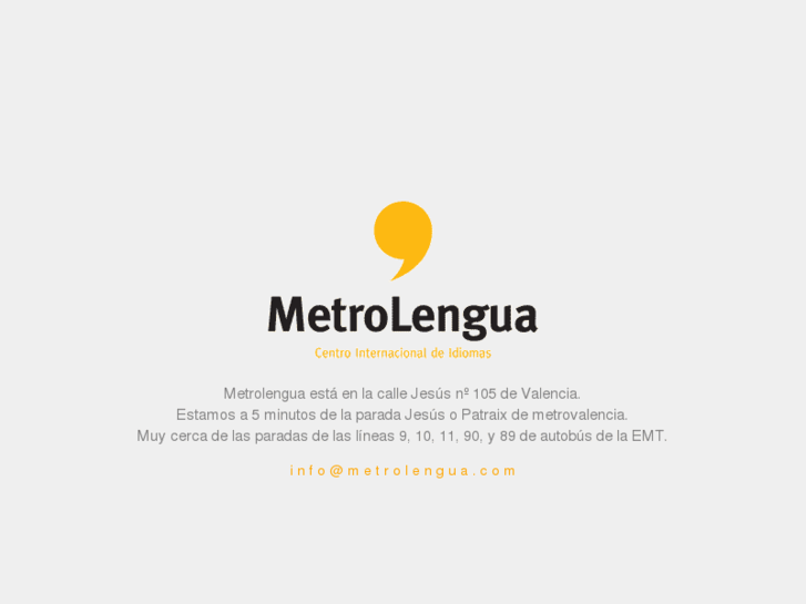 www.metrolengua.com