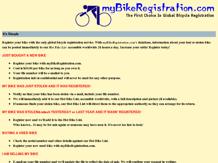 www.mybikeregistration.com