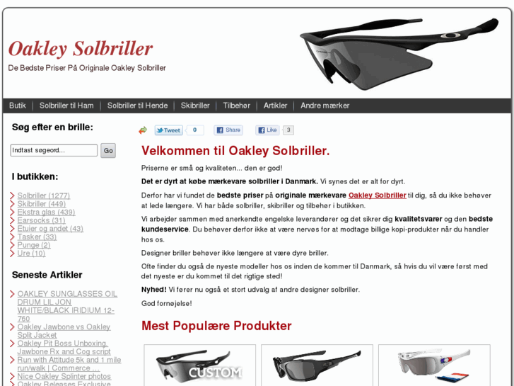 www.oakleysolbriller.dk