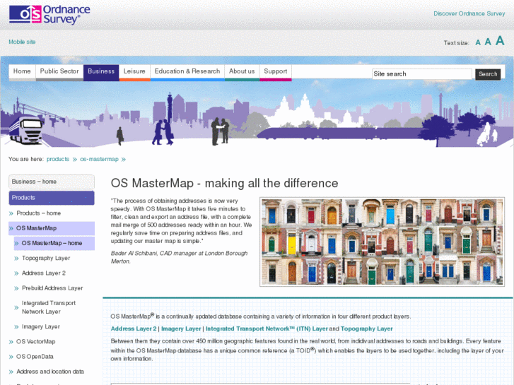 www.ordnancesurveymastermap.com