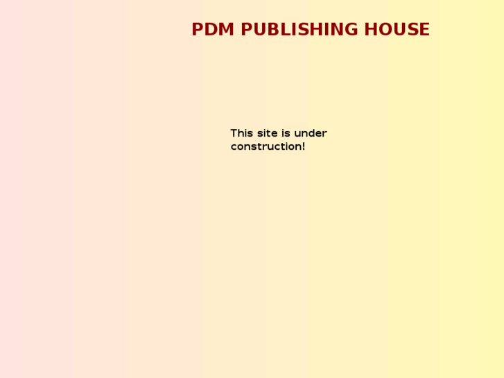 www.pdmpublishinghouse.com