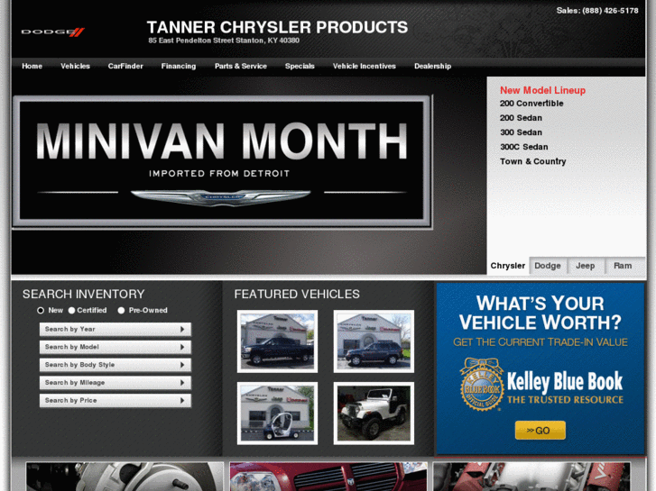 www.tannerchryslerproducts.com