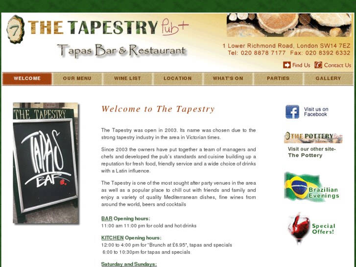 www.tapestrybar.com