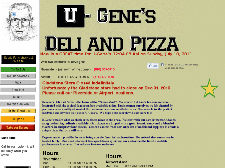 www.ugenesdeliandpizza.com