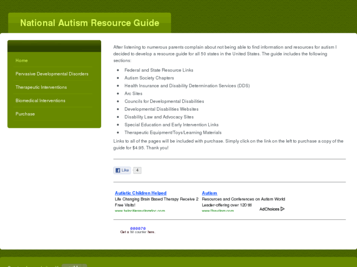 www.autismresourceguide.info