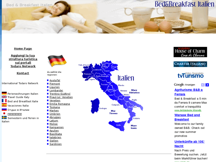 www.bedandbreakfastitalien.com