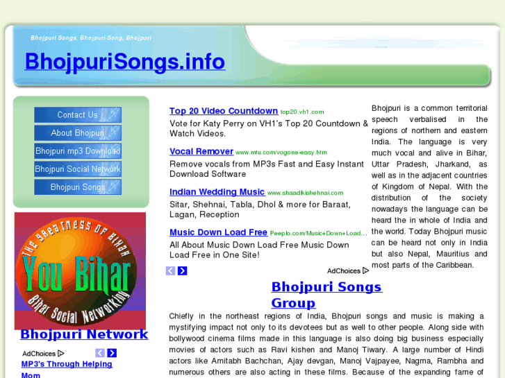 www.bhojpurisongs.info