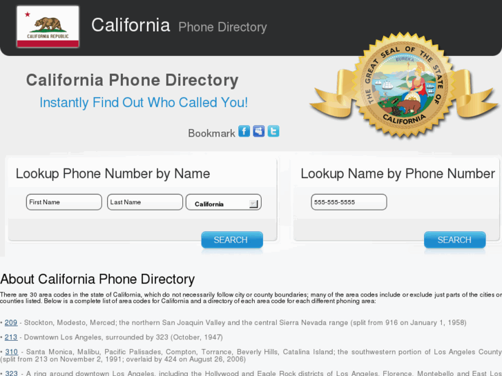 www.californiaphonedirectory.org