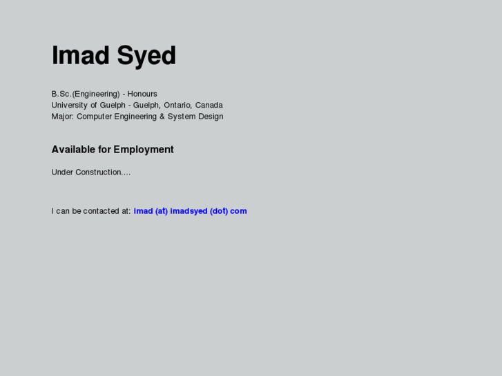 www.imadsyed.com