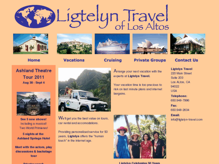 www.ligtelyn-travel.com