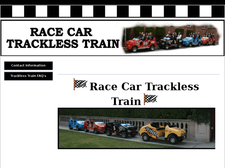 www.racecartracklesstrain.com