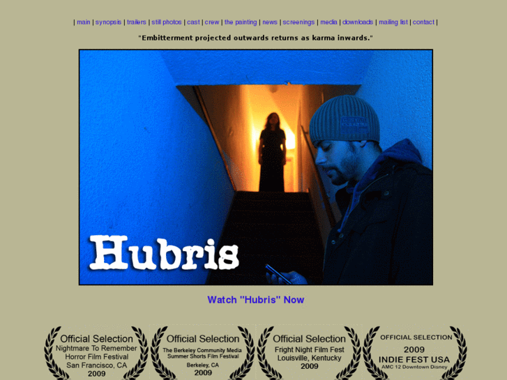 www.thehubrisfilm.com