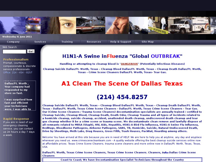 www.a1-cleanthesceneofdallastexas.com