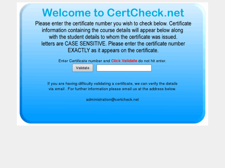 www.certcheck.net