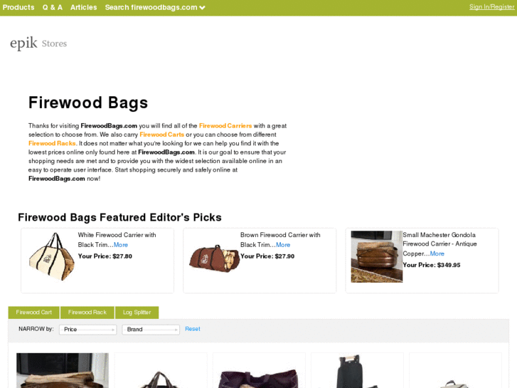 www.firewoodbags.com