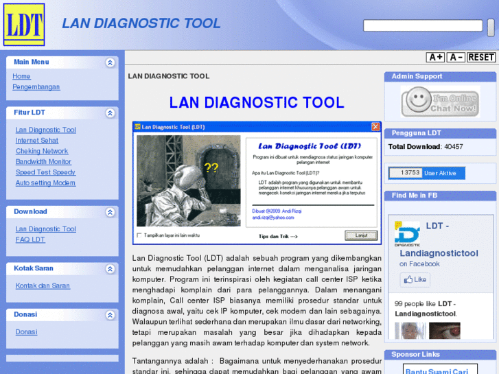 www.landiagnostictool.com