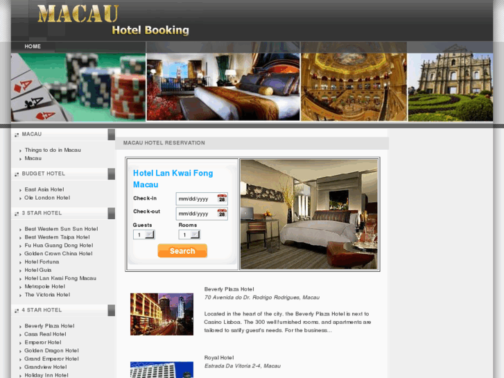 www.macauhotelreservation.com