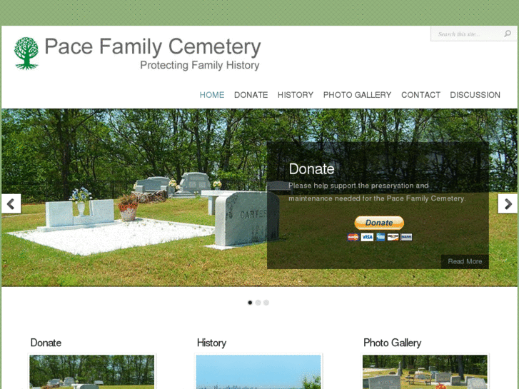 www.pacefamilycemetery.org