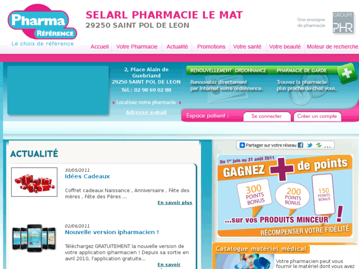 www.pharmacie-lemat.com