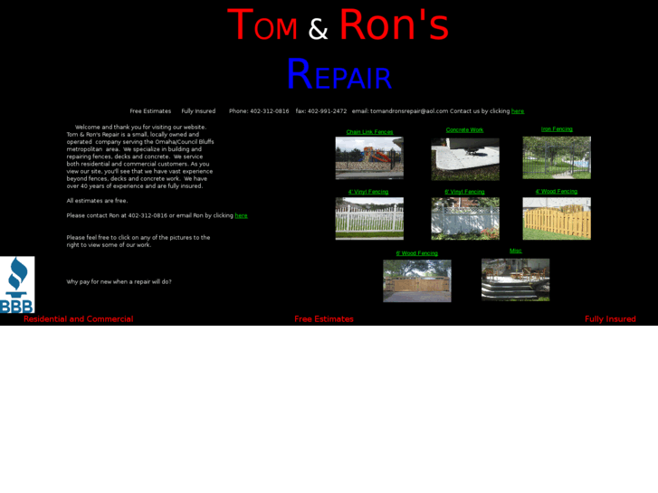 www.ronandtomsrepair.com