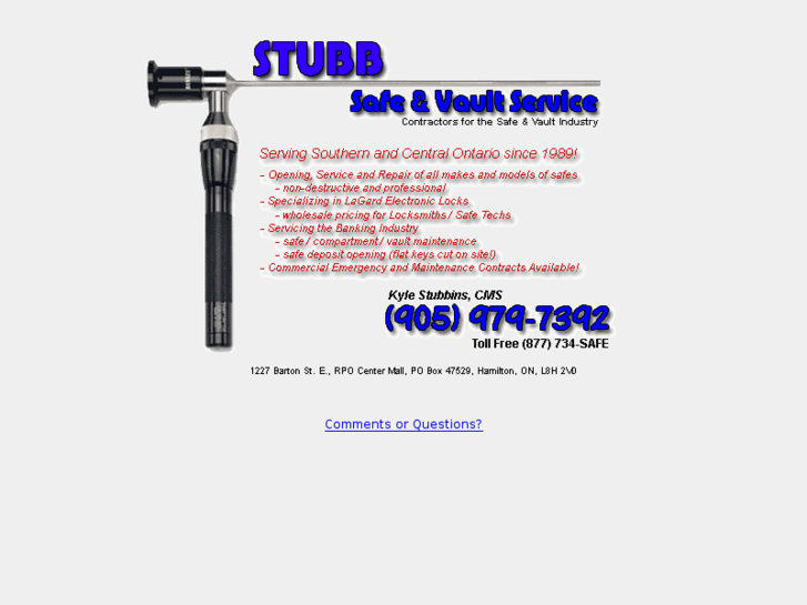 www.stubbsafe.com