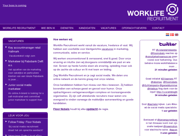 www.workliferecruitment.nl