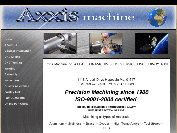 www.axxis-machine.com