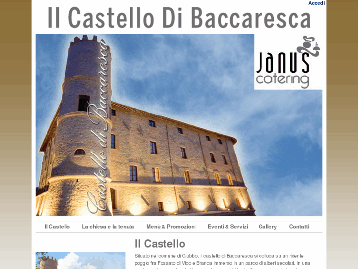 www.castellobaccaresca.it