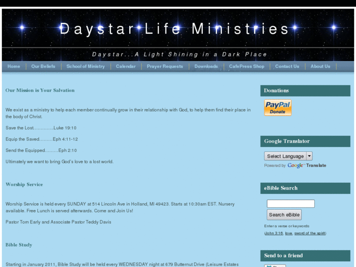 www.daystarlife.net