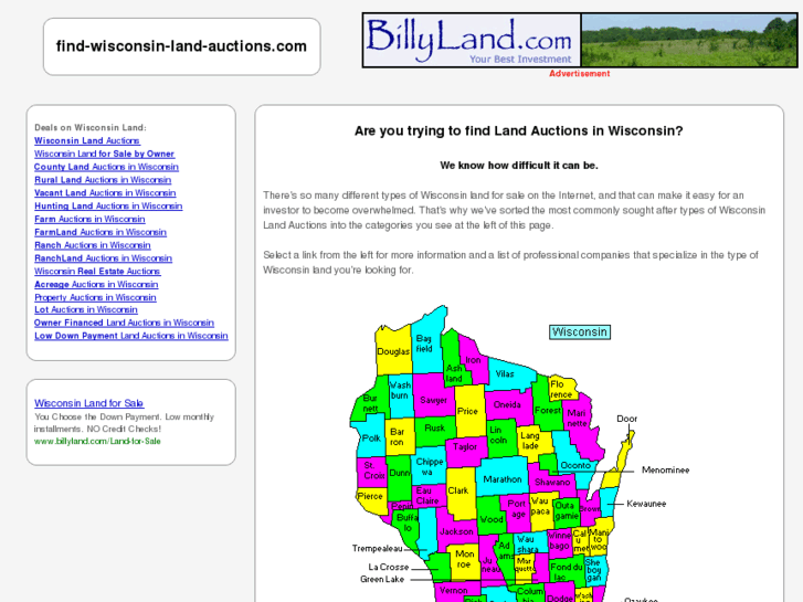 www.find-wisconsin-land-auctions.com